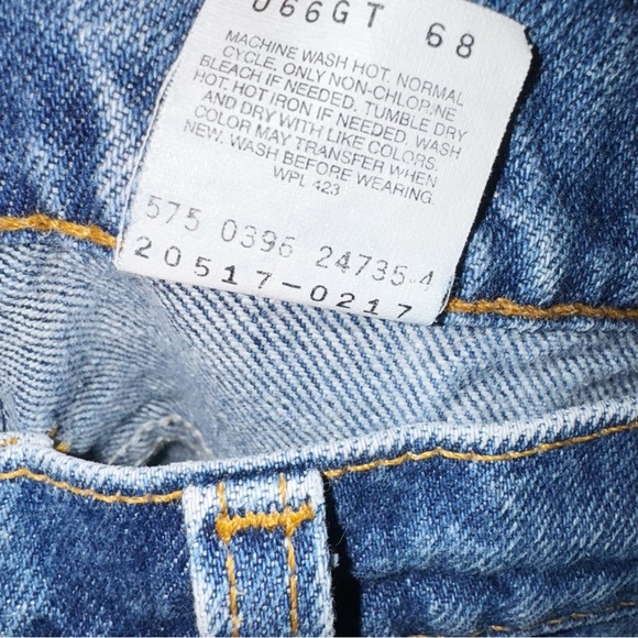 Levi’s 517 Men’s Orange Tab Bootcut Jeans Size 36/34” - Picture 5 of 9